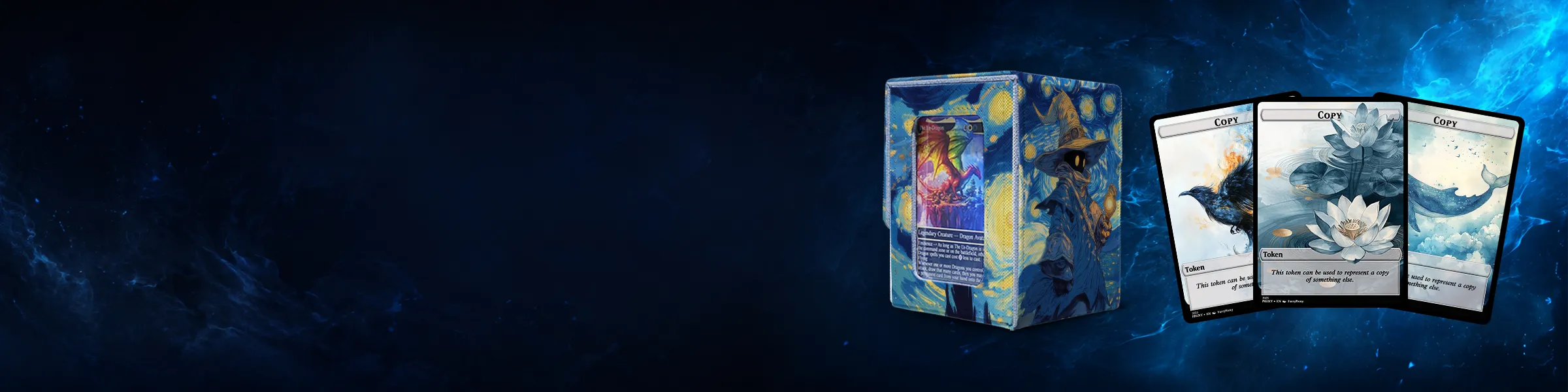Mythhall custom trading card accessories